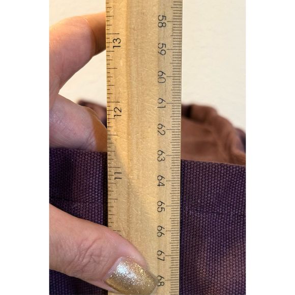 SOLD Popflex Wine Sloane Tote Fully Lined Go To Handbag Purse Crossbody Bag - Picture 14 of 16